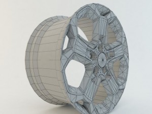 mondeo mk4 rim Modello 3D