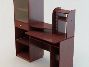 컴퓨터 테이블 3D 모델