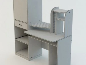 컴퓨터 테이블 3D 모델
