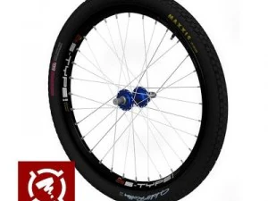 mountain bike 26 wheels set 3D Model