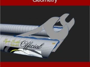 colony official bmx fork 3D Model