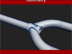 colony official bmx fork 3D Model