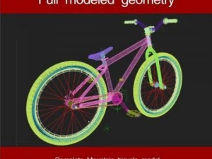 zigzag park mtb complete 3D Model