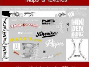 zigzag park mtb complete 3D Model