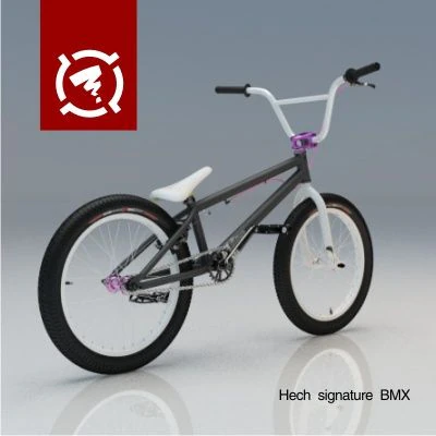 h4 signature bmx bicycle 3D Model .c4d .max .obj .3ds .fbx .stl .blend 