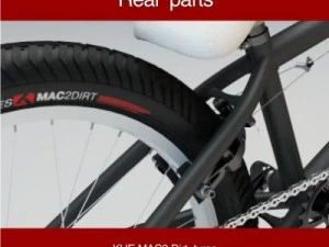 h4 signature bmx bicycle 3D Model