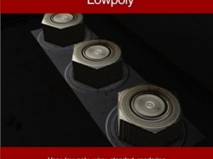 lowpoly nut model Modèle 3D