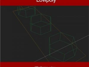 lowpoly nut model 3D Model