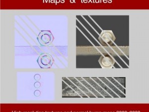 lowpoly nut model Modèle 3D