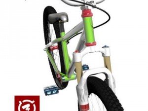 zigzag streetdirt bicycle Modelo 3D