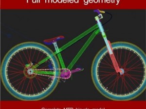 zigzag streetdirt bicycle Modelo 3D
