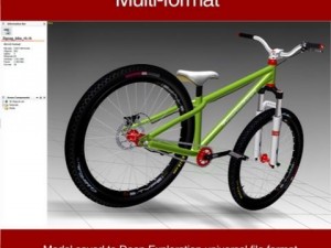 zigzag streetdirt bicycle Modelo 3D