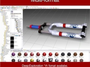 fox fork model 3D Model