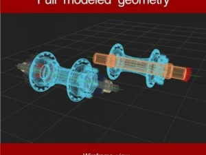 halo hubs set 3D Model