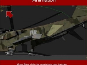 zigzain transport helicopter 3D Модель