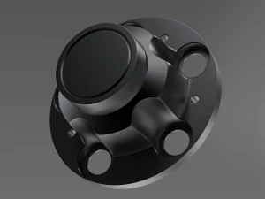 chevrolet rally wheel center hub cap 5x127 3D Print Model