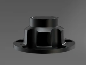 chevrolet rally wheel center hub cap 5x127 3D Print Model