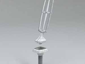 lincoln town car hood ornament emblem 3d printable 3D Print Model
