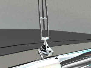 lincoln town car hood ornament emblem 3d printable 3D Print Model