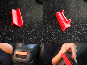 opel astra h handle for armrest Modelo de impresión 3D