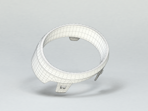 Mazda 5 fog lamp bezel cover trims spare part 3D printable model Modello 3D