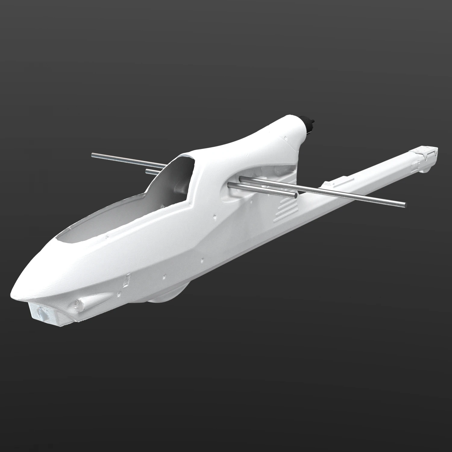 Volantex Ranger 2000 body 3D Scan creative kit 3D Model .c4d .max .obj .3ds .fbx .stl .blend 