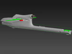 Volantex Ranger 2000 body 3D Scan creative kit 3D Model