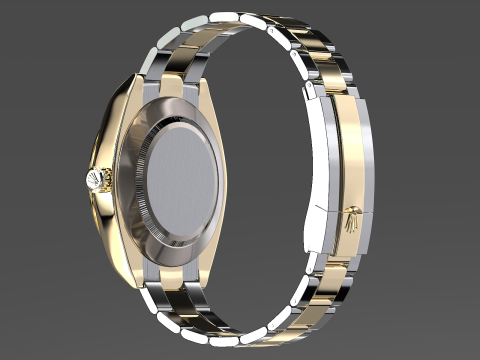 Rulex Oyster Perpetual Datejust 3D Model