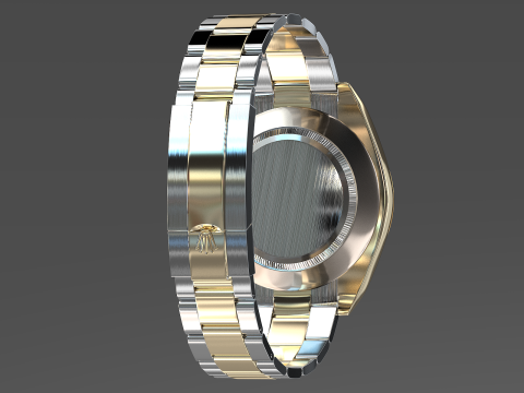 Rulex Oyster Perpetual Datejust 3D Model