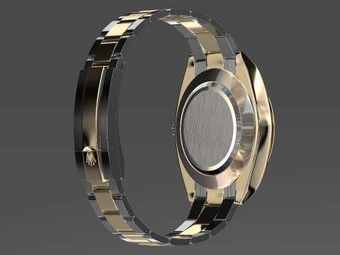 Rulex Oyster Perpetual Datejust 3D Model