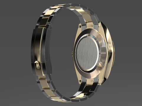 Rulex Oyster Perpetual Datejust 3D Model