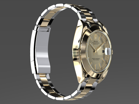 Rulex Oyster Perpetual Datejust 3D Model