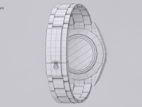 Rulex Oyster Perpetual Datejust 3D Model