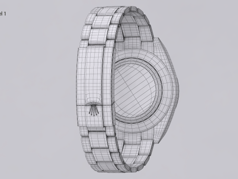 Rulex Oyster Perpetual Datejust 3D Model