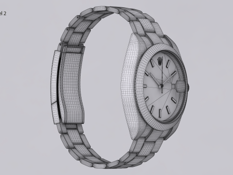 Rulex Oyster Perpetual Datejust 3D Model