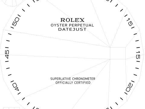 Rulex Oyster Perpetual Datejust 3D Model