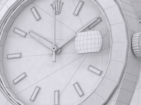 Rulex Oyster Perpetual Datejust 3D Model