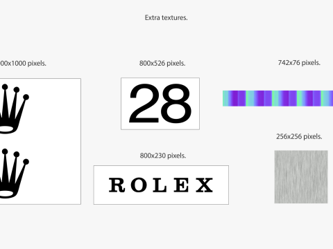 Rulex Oyster Perpetual Datejust 3D Model