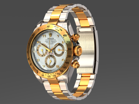 Rulex Oyster Perpetual Cosmograph Daytona 3D मॉडल