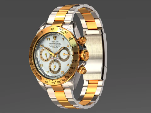 Rulex Oyster Perpetual Cosmograph Daytona 3D Model