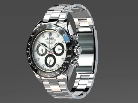 Rulex Oyster Perpetual Cosmograph Daytona 3D Model