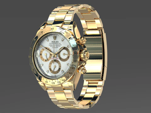 Rulex Oyster Perpetual Cosmograph Daytona 3D Model
