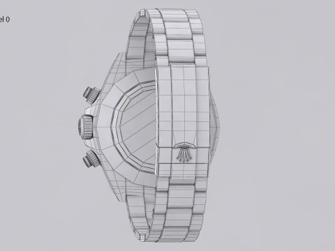 Rulex Oyster Perpetual Cosmograph Daytona 3D Model
