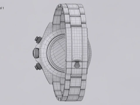 Rulex Oyster Perpetual Cosmograph Daytona 3D Model