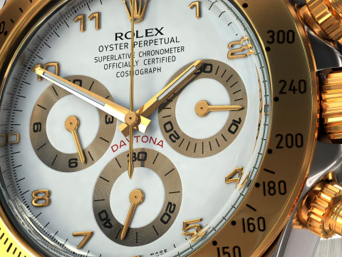 Rulex Oyster Perpetual Cosmograph Daytona 3D Model