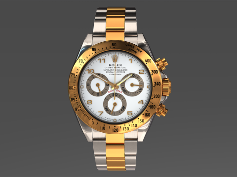 Rulex Oyster Perpetual Cosmograph Daytona 3D-Modell