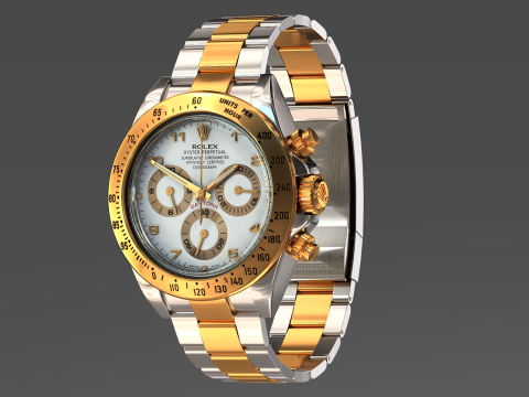Rulex Oyster Perpetual Cosmograph Daytona 3D-Modell