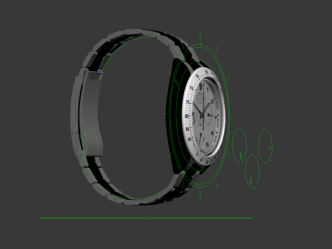 Rulex Oyster Perpetual Cosmograph Daytona 3D-Modell