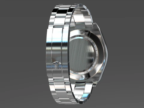 Rulex Oyster Perpetual Sky-Dweller 3D Model