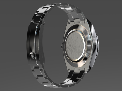 Rulex Oyster Perpetual Sky-Dweller Model 3D